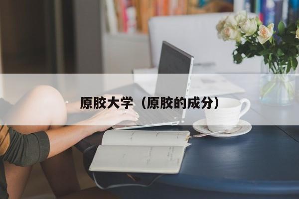 原胶大学（原胶的成分）