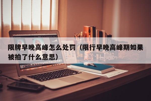 限牌早晚高峰怎么处罚（限行早晚高峰期如果被拍了什么意思）